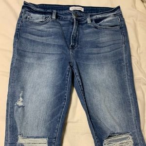 Women’s flying monkey Capri jeans